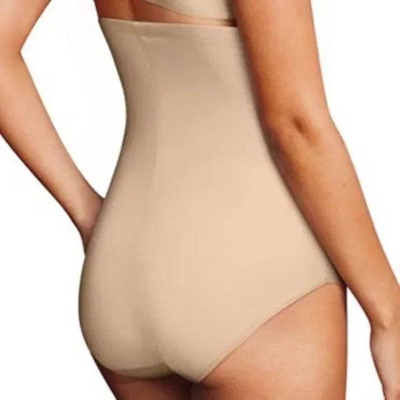 Maidenform Flexees NWOB Sz XL Black Cool Comfort Firm Control Hi Waist Brief - Picture 2 of 13